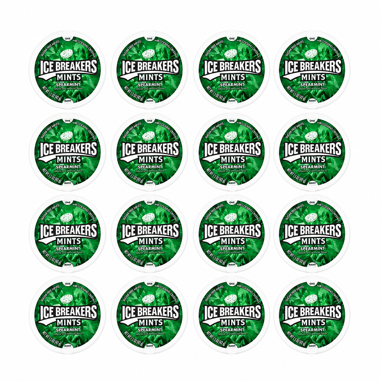 Ice Breakers Spearmint Mints 1.5-oz Pucks Ice Breakers